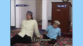 Gokil Abis! Komeng Adul belajar Tayamum