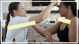 Doing Each Others Makeup at The Same Time Ft My Best Friend