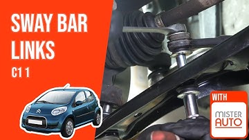 How to replace the sway bar links C1 mk1 🚗