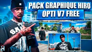 PACK GRAPHIQUE FIVEM 2026 HIRO OPTI V7 FREE  | GTA RP