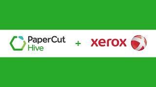 PaperCut Hive on a Xerox MFD