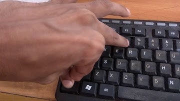 How to type the Indian Rupee Symbol ₹ in Keyboard