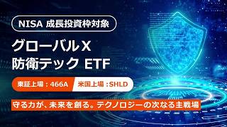 [Promotional Video] Global X Defense Tech ETF (466A)