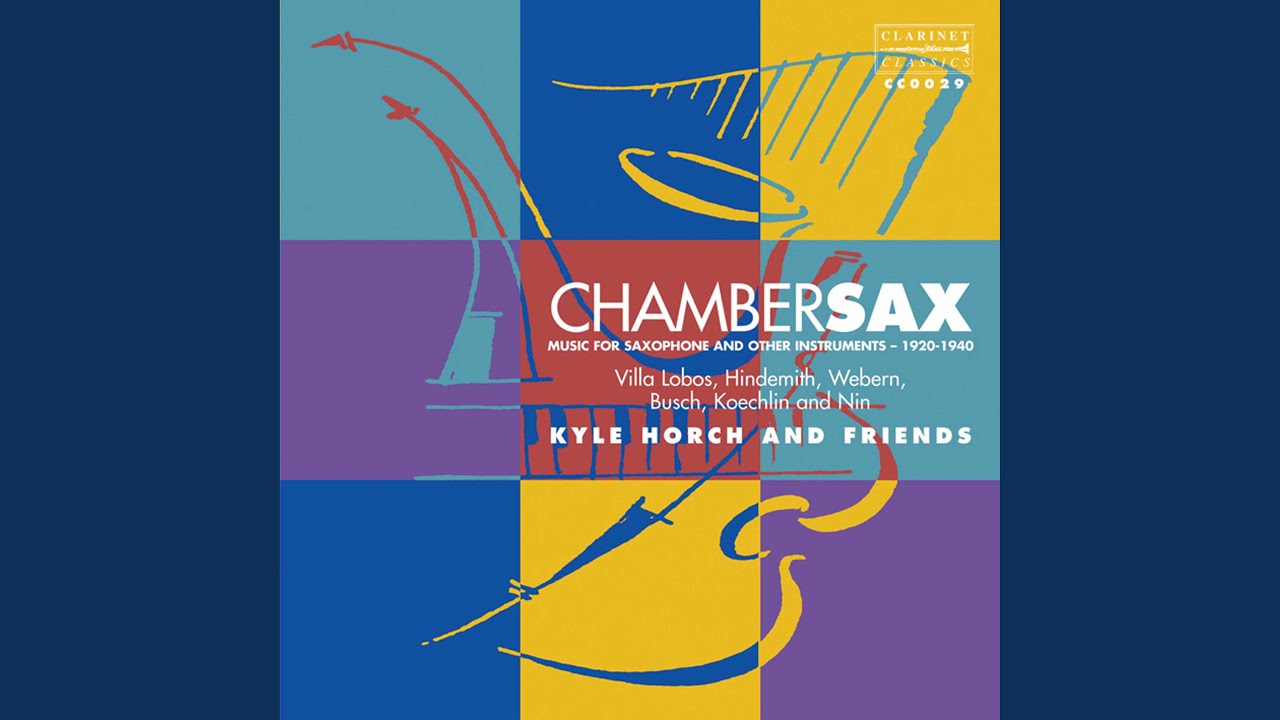 Quartet for Violin, Clarinet, Tenor Saxophone & Piano, Op. 22: I. Sehr mäßig