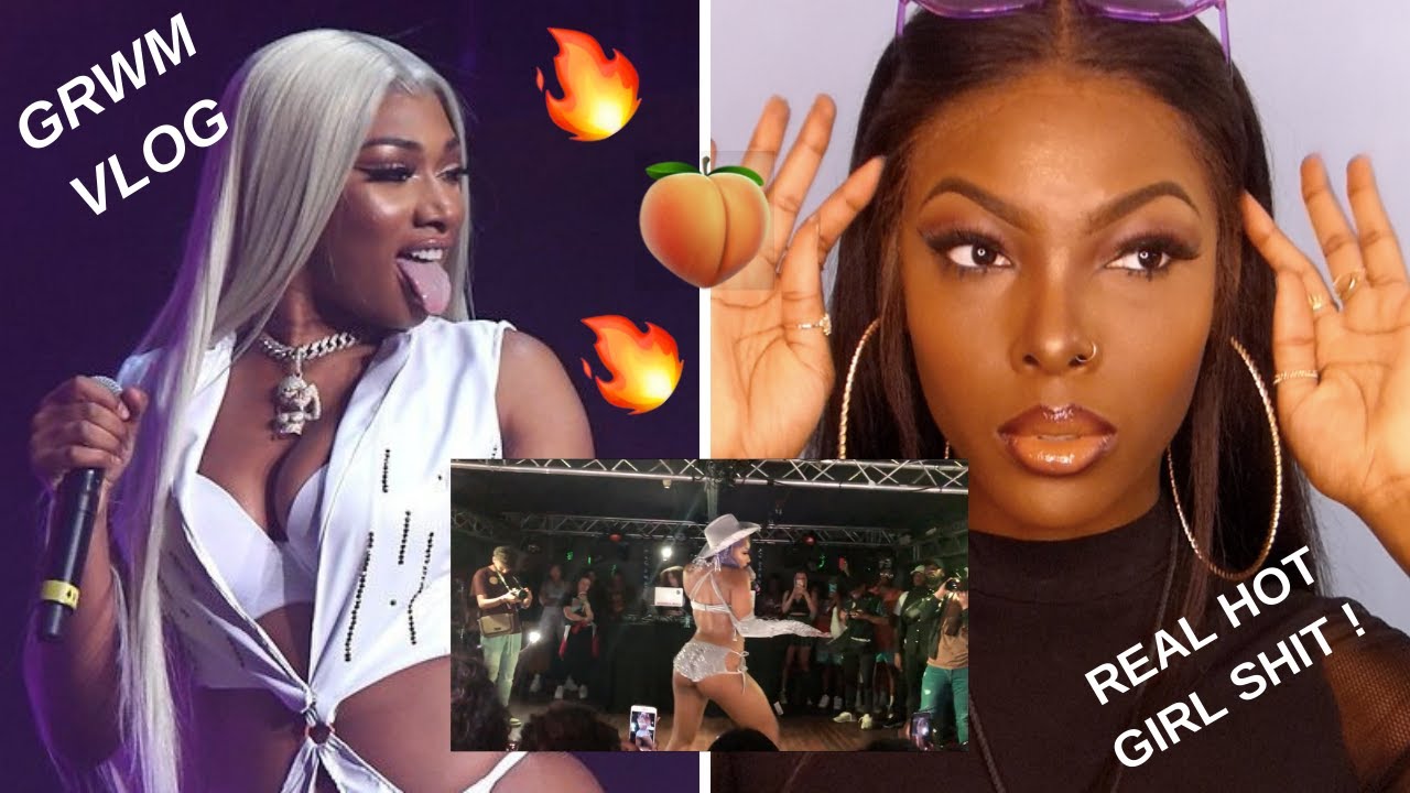 GRWM mini VLOG ON VA VOIR MEGAN THEE STALLION (ft. MEGALOOK HAIR) NODRA YouTube