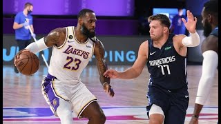 Dallas Mavericks vs Los Angeles Lakers - Full Game Highlights | July 23, 2020 | 2019-20 NBA Season