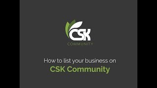 Add Business Listing on CSK Community screenshot 5