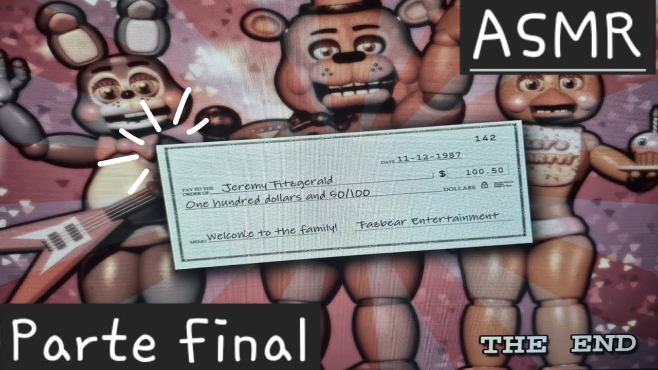 ASMR jugando FNAF 2 parte FINAL