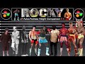 Height Comparison - The Rocky Movies (1 to 5)