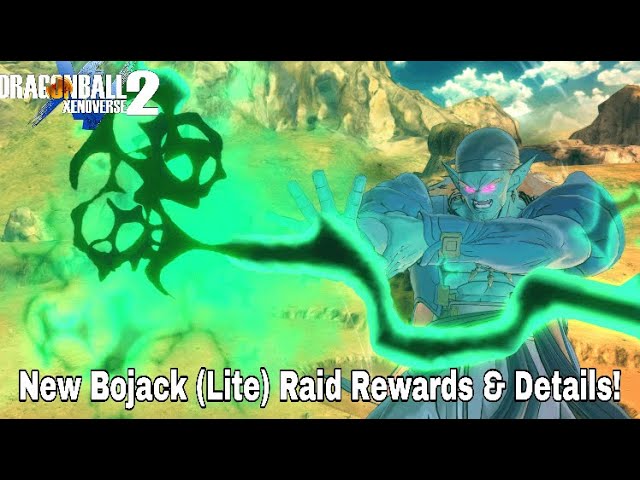 Dragon Ball Xenoverse 2 NEW Bojack (Lite) Raid Rewards & Details