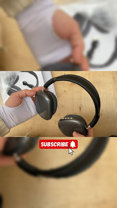 P9 Wireless Bluetooth Headphone Unboxing 🎧