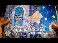 ASMR Midnight Blue Journal Pages | Fantasy Scrapbooking