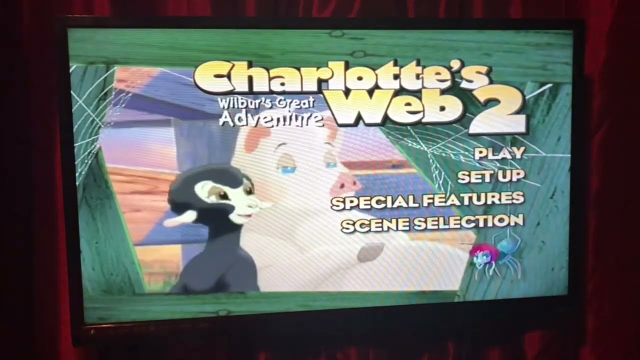 Opening to Charlotte’s Web 2: Wilbur’s Great Adventure 2003 DVD (20th ...