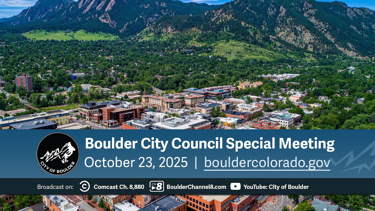 October 23, 2025 City of Boulder City Council Special Meeting