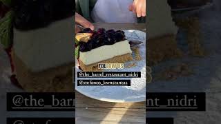 Cheesecake Enjoy It  The Barrel Restaurant thebarrelrestaurant nidri lefkada