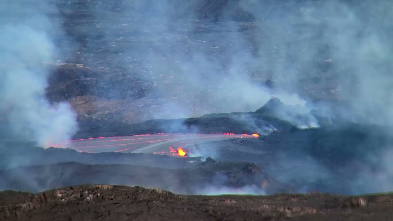 Hawaii Kilauea Eruption | Halemaumau Lava Lake 6/24/2022