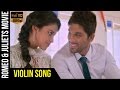 Violin song  romeo  juliets malayalam movie  allu arjun  amala paul  iddarammayilatho