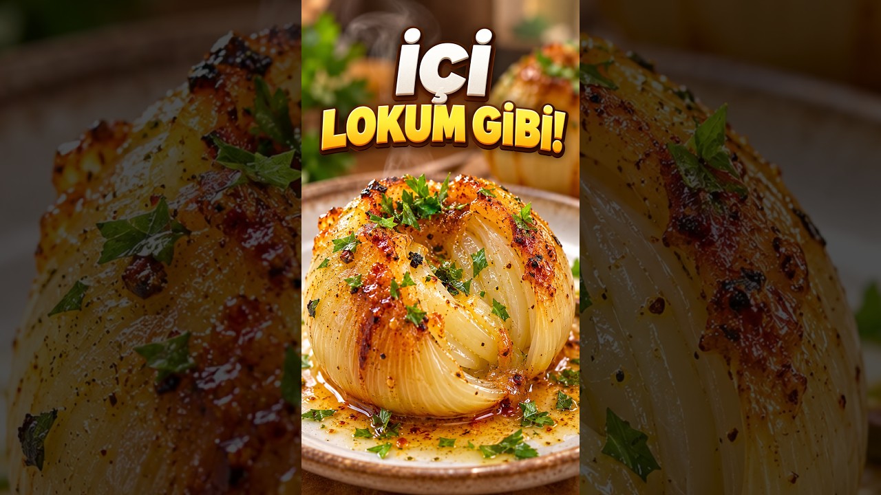 Fırında Soğanı Böyle Yapınca İçi Lokum Gibi Oluyor! 🧅🔥