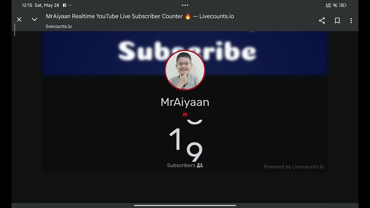 We Reached 20 subscribers Realtime YouTube Live View Counter 🔥 ...