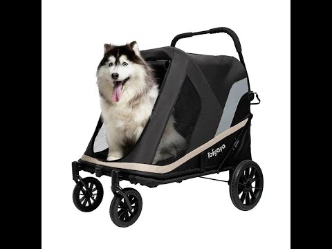 Ibiyaya Grand Cruiser Dog Stroller Top Features - Silver Circle Pets