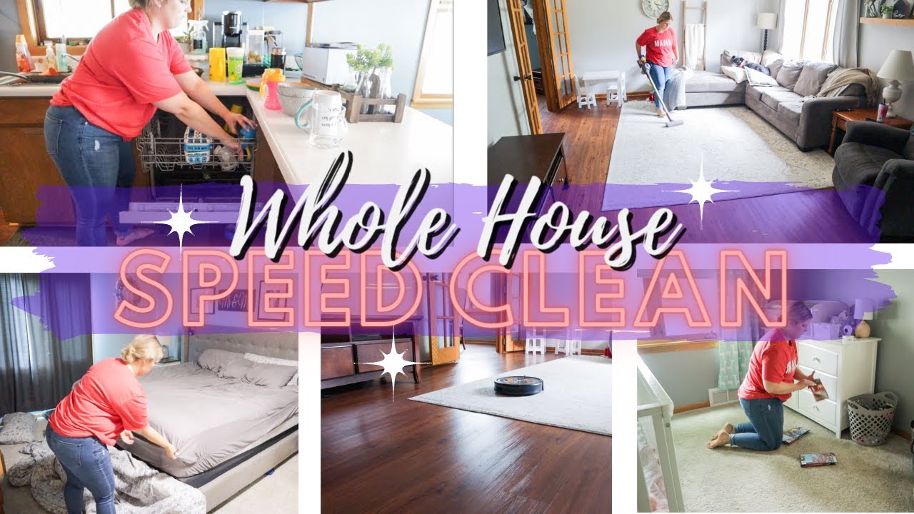 *NEW* WHOLE HOUSE SPEED CLEAN WITH ME 2021 // WHOLE HOUSE EXTREME ...