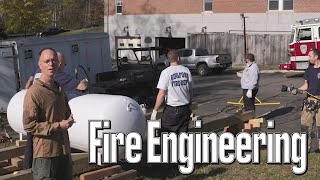 Flaring a 325-Gallon Propane Cylinder
