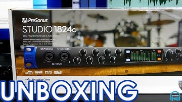PreSonus Studio 1824c - UNBOXING
