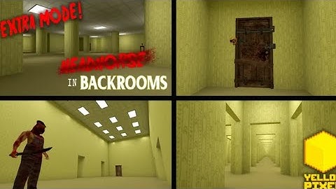 Headhorse in Backrooms New Update V 2.0 Horror Gameplay
