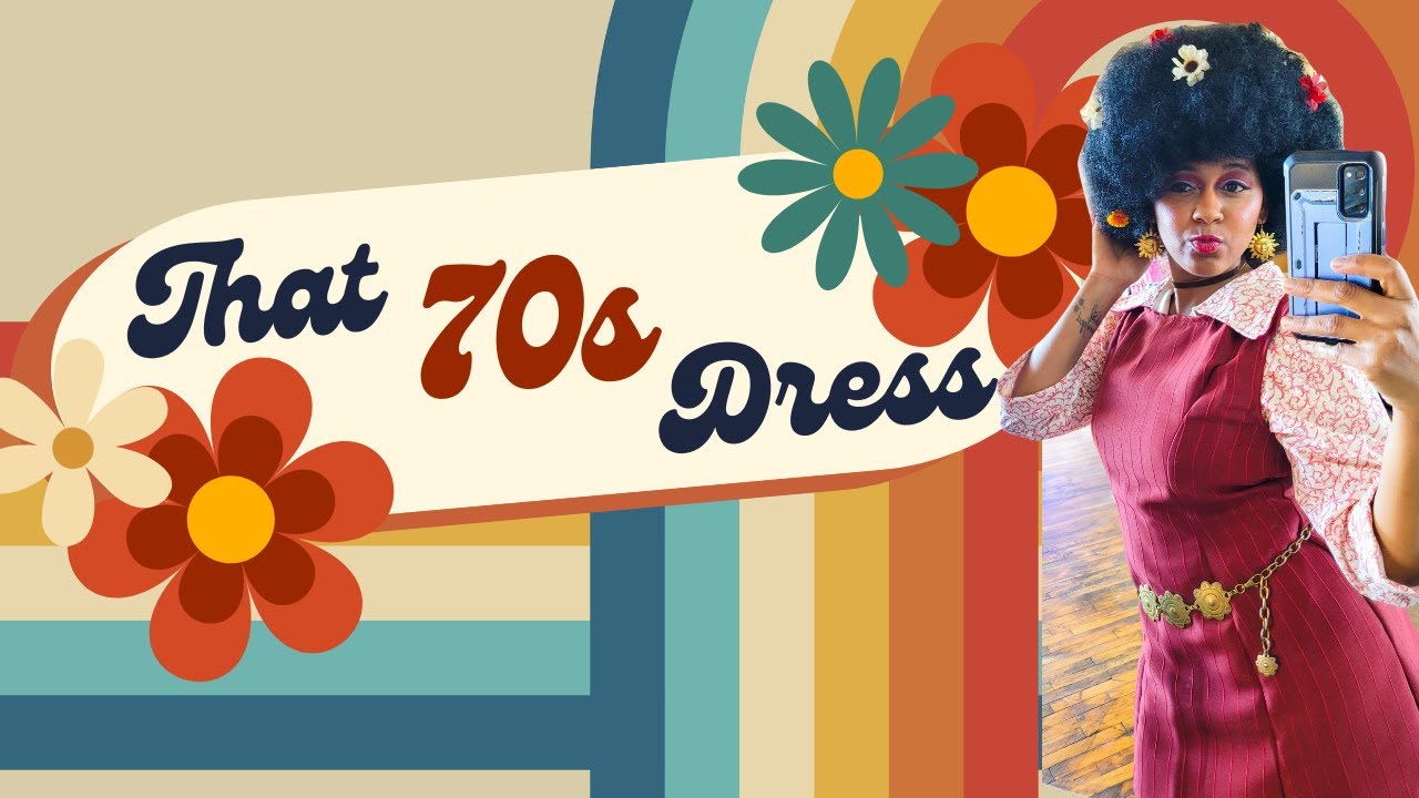 Sewing a 70s Fit | Lore Makes & Vlog!