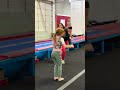 ADLEYS TUMBLiNG SCHOOL!! adley practices her flips & tricks at the gymnastics class! #shorts