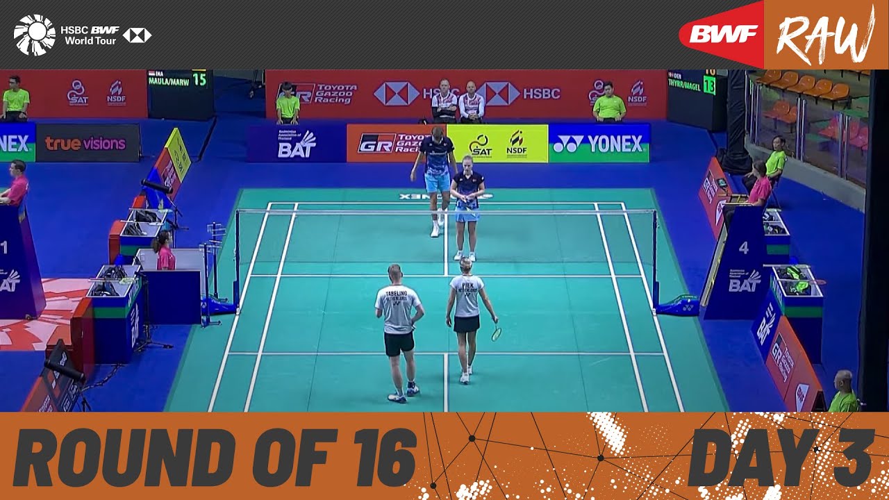 TOYOTA GAZOO RACING Thailand Open 2023 Day 3 Court 4 Round of 16
