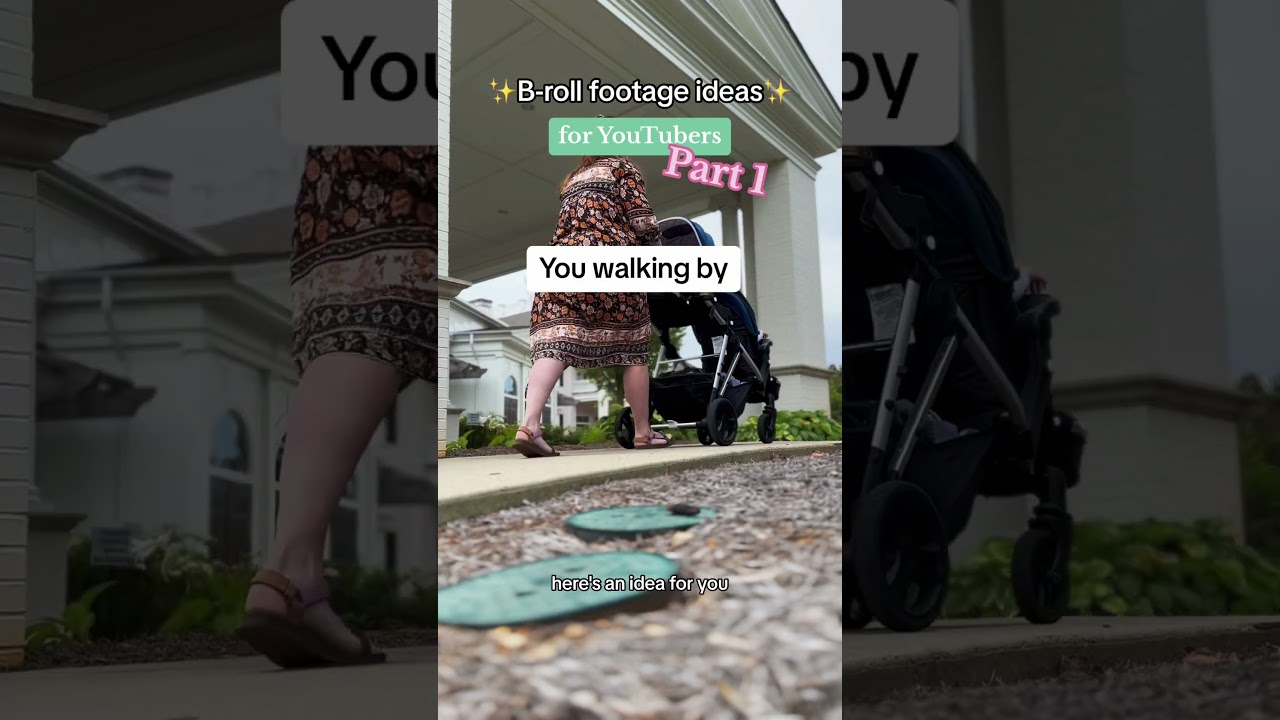 B-roll footage ideas for YouTubers