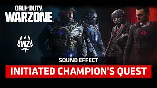 Call Of Duty: Warzone | Initiated Champion's Quest [Sound Effect]