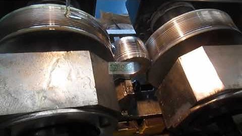 2 die thread rolling machine
