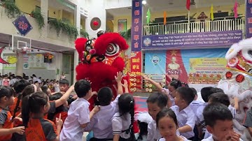 Múa Lân Trung Thu 2025 : Tiểu Học Ông Ích Khiêm , Đà Nẵng