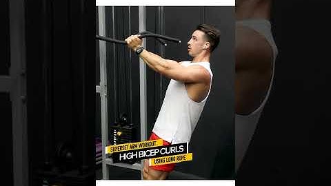 Arms Workout Using Smith Machine Only