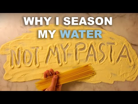Why they don&rsquo;t put salt in pasta dough