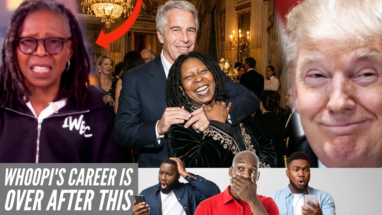 ВУПИ ВПАНИКУЕТ В ПРЯМОМ ЭФИРЕ после того, как ее имя всплыло в деле Эпштейна.