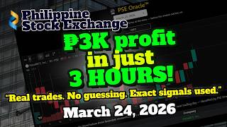 How I Made ₱3K in 3 Hours Using PSE Oracle™ (Real Trades, Zero Guessing)