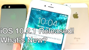 iOS 10.2.1 Released! What