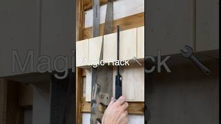 Most Shops Store Saws Wrong… This Fixes It (Magic Rack)