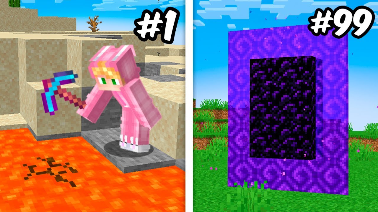 Rompiendo 100 Leyes de Minecraft en 24 Horas!
