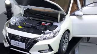 1/18 Scale 2019 Nissan Sylphy Diecast Car Model