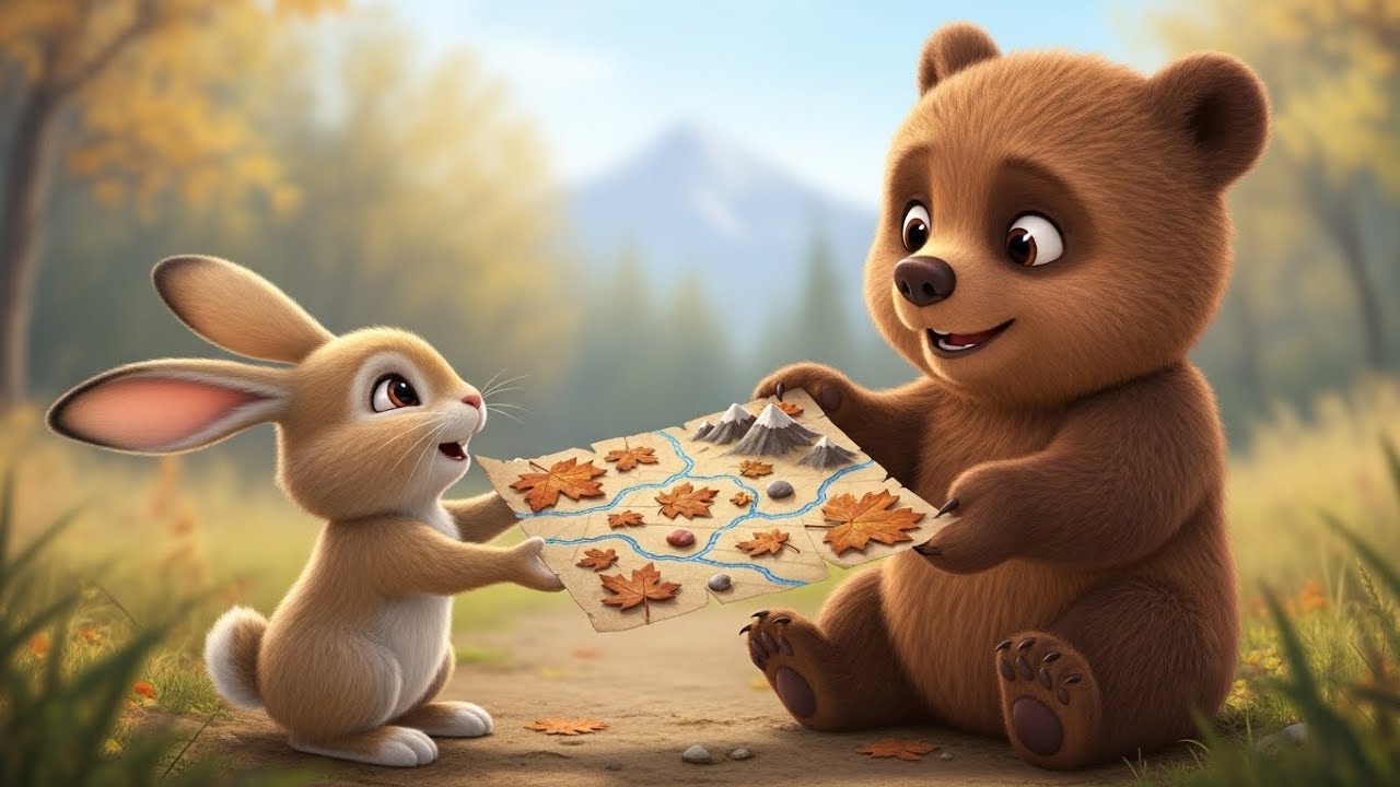 Um Urso Especial e Seus Amigos 🌈 A Historinha que Vai Tocar Seu Coração