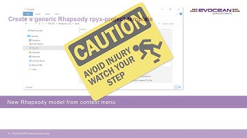 #28 IBM Rhapsody-TipOfTheDay:Create new Rhapsody project with a single click from the file explorer