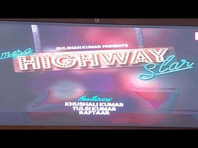 LIVE: Mera Highway Star | Tulsi Kumar Khushali Kumar Raftar
