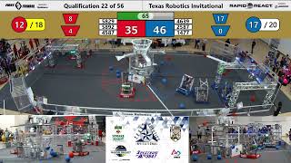 QM22   2022 Texas Robotics Invitational