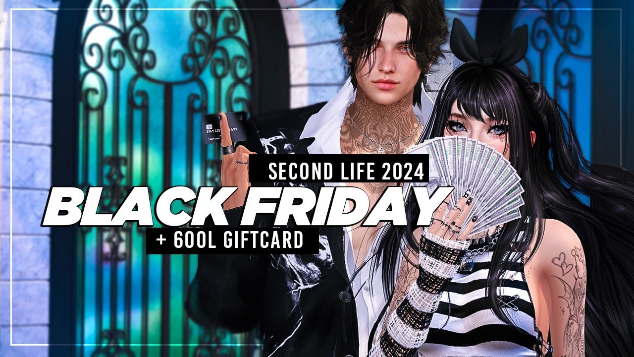 BLACK FRIDAY SECOND LIFE 2024 | FREE Gift 600L Giftcard | Legacy body & Genus Morph SALE
