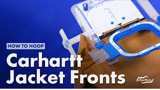 How to Hoop Carhartt Jacket Fronts