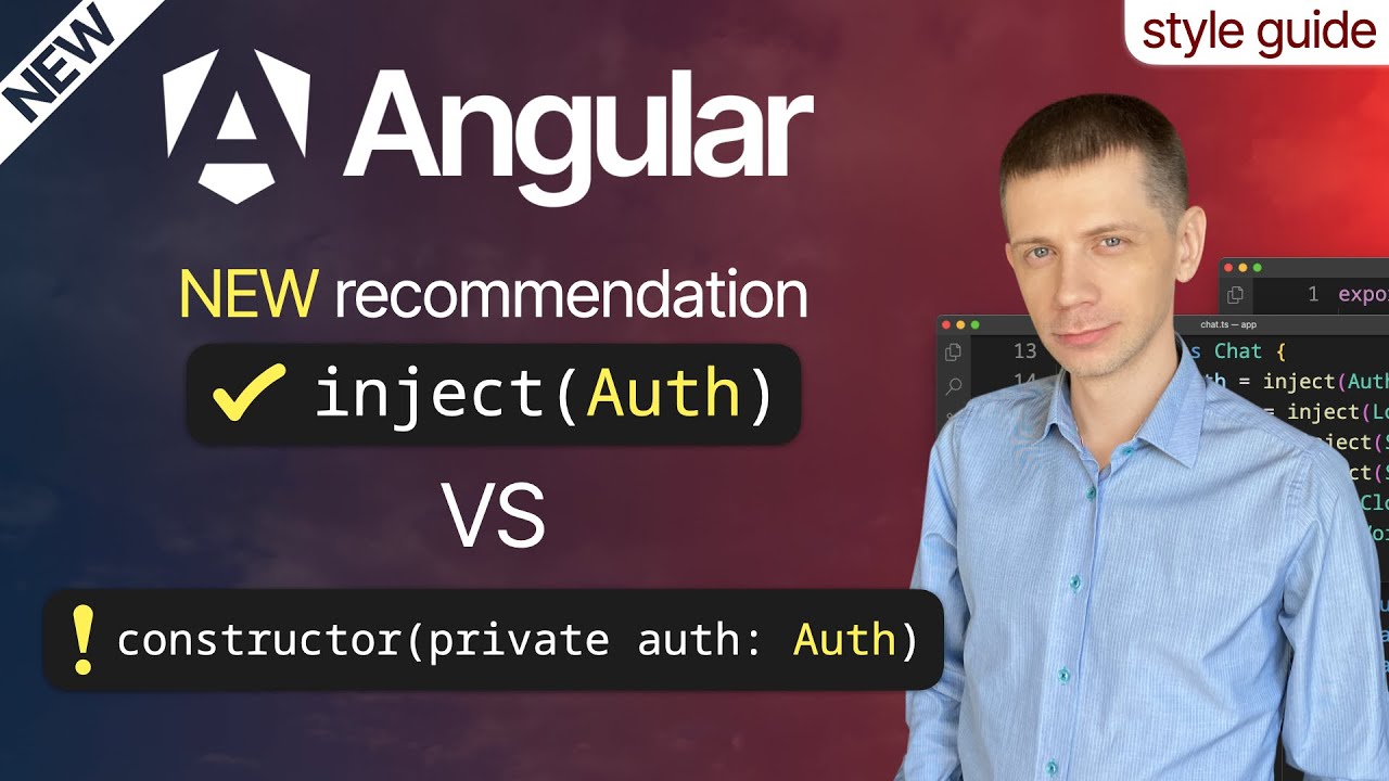 Angular DI: New Recommendation for inject() in the Angular Style Guide ...